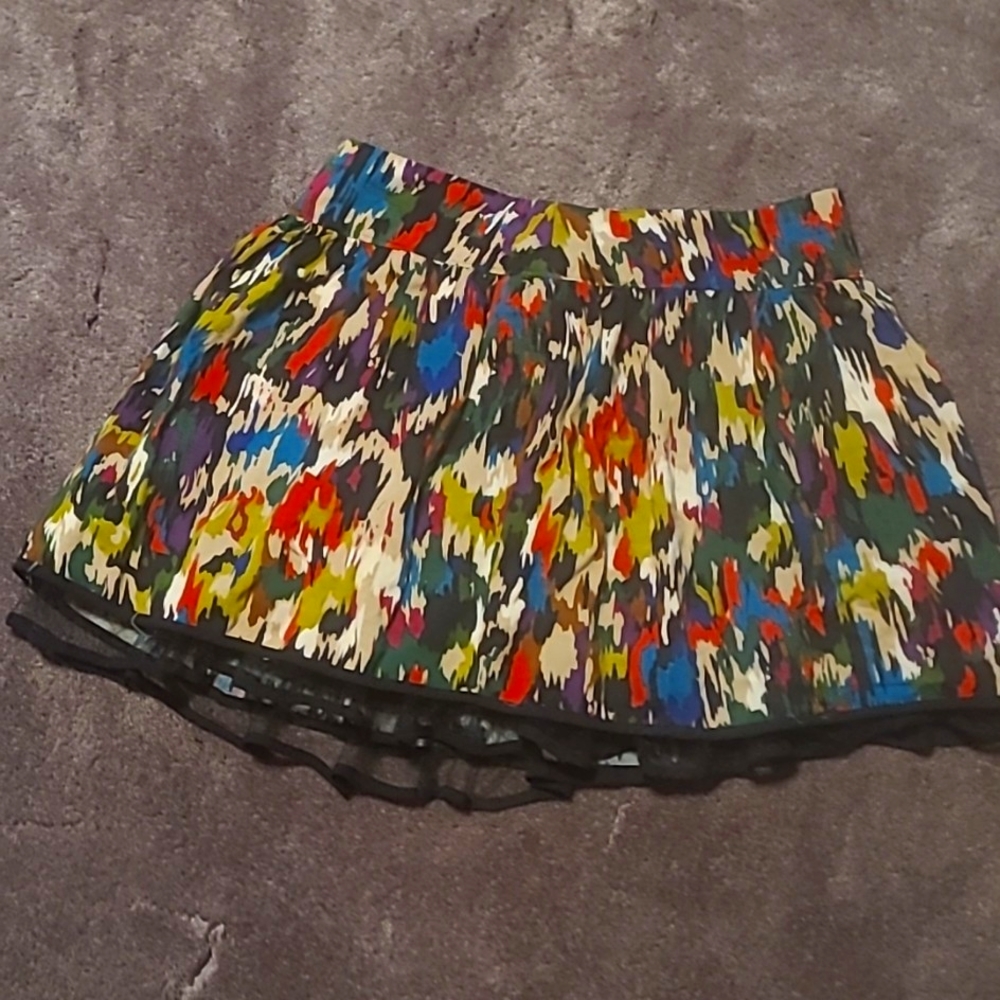 Twenty-one, mini pleated skirt, multi-color, NWOT, size M/M